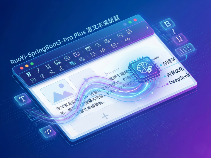 【RuoYi-SpringBoot3-Pro】：使用 UEditor Plus 富文本编辑器替代 quill - 知乎