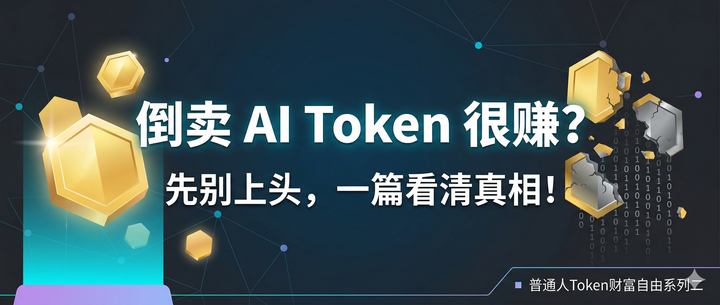 普通人如何通过token财富自由系列--二.听说倒卖 AI Token 很赚?先别上头,一篇给你整明白 - 知乎