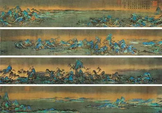 王紱 萬里江山圖 2015年 限定1000部 制作 自在FUN】故宫正在展出的国宝《千里江山图》竟然被质疑是伪作！ - 知乎