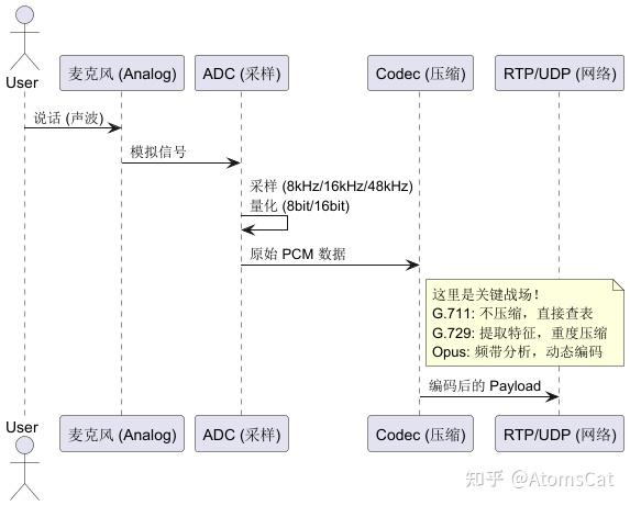 VoIP编解码器选型指南：G.711、G.729与Opus优劣对比 - 知乎