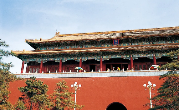 皇城建筑：不同类型的皇宫门 - 知乎