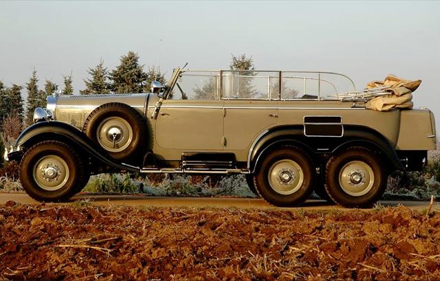 元首衷爱的座驾——梅赛德斯.奔驰g4豪华越野轿车