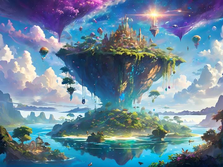 探索幻想世界的AI绘画：奇幻的魔法之旅 - 知乎
