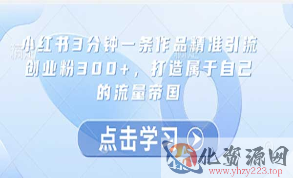 小红书打造流量帝国_wwz