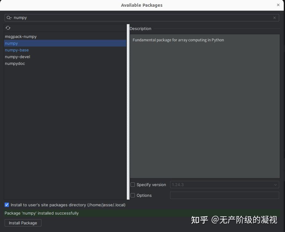 No module named 'numpy'，安装了程序还是报错的解决办法 - 知乎
