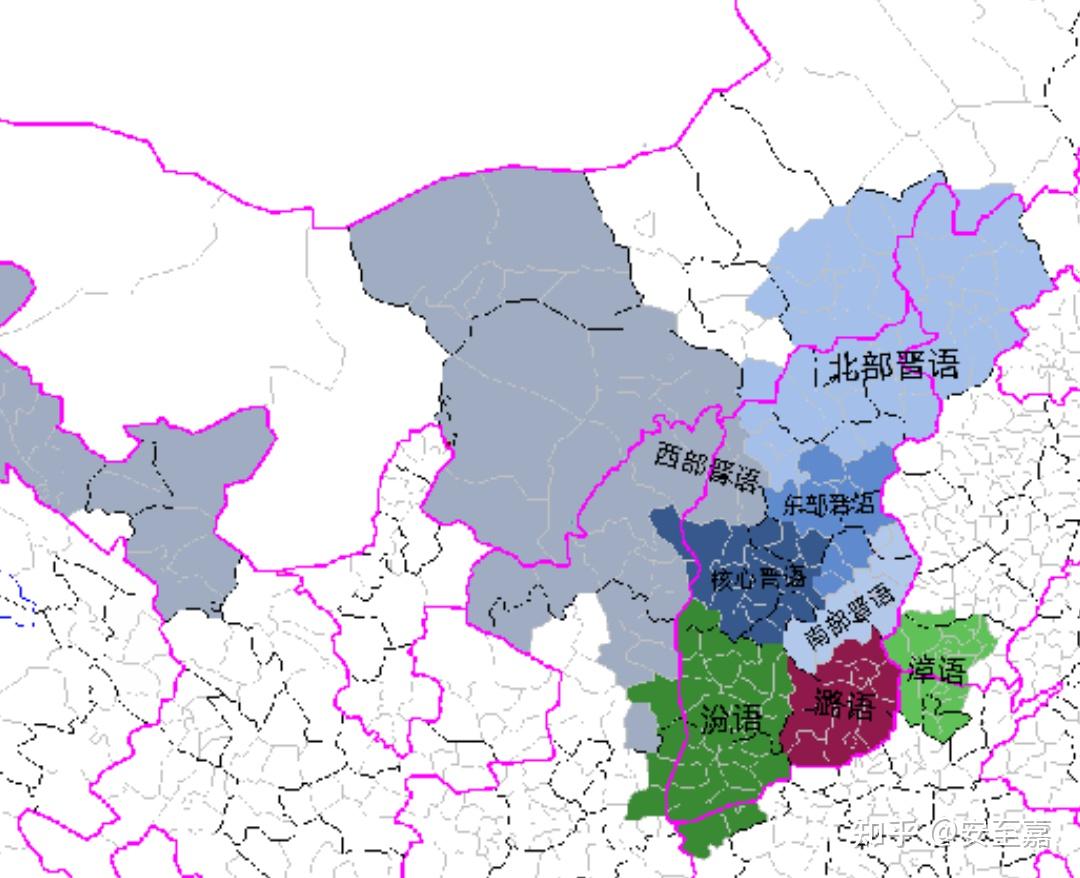 "新晋语区"的划分标准是什么?