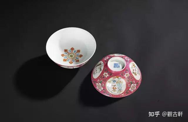 清道光時代 在銘 粉彩 琺瑯彩金彩錦雞墨彩詩文水丞(