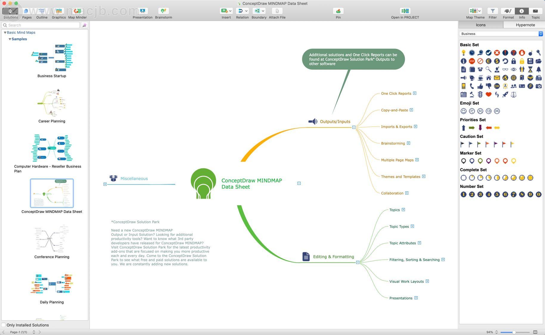 ConceptDraw MINDMAP for mac(专业思维导图软件) v11.0.0 - 知乎