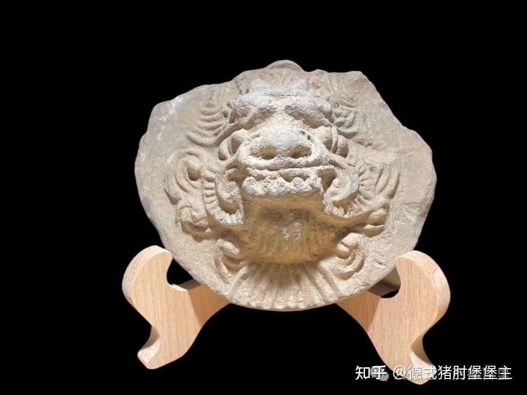 『瓦当』·(兽面九瓦) - 知乎