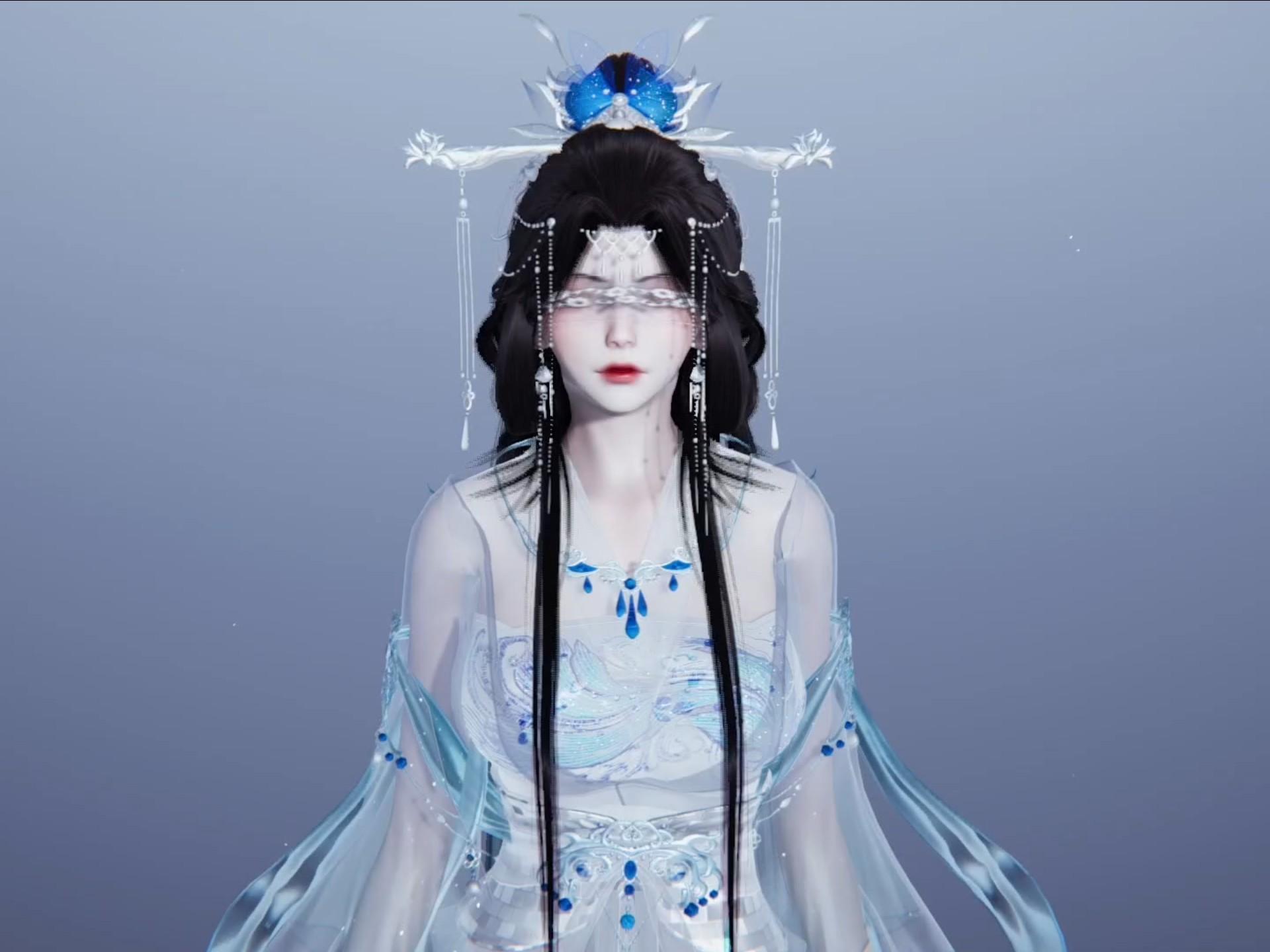 仙逆 洛河门 兰若 人物捏脸展示