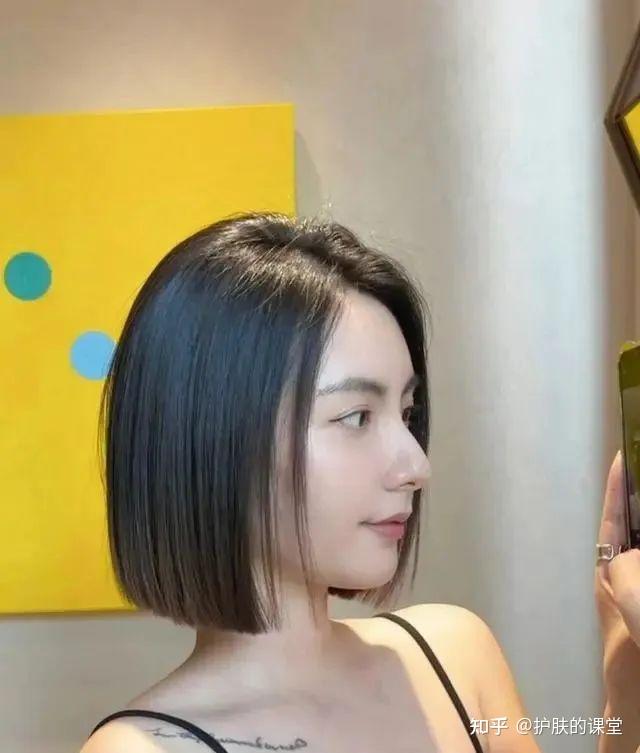 第一次剪短发?一定要尝试一刀切!适合各种脸型的女生 - 知乎