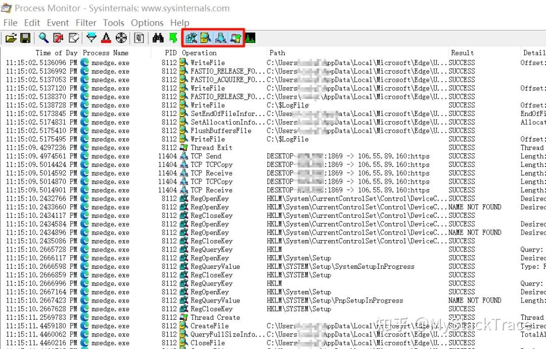 Windows 实时系统监控工具:Process Monitor - 知乎