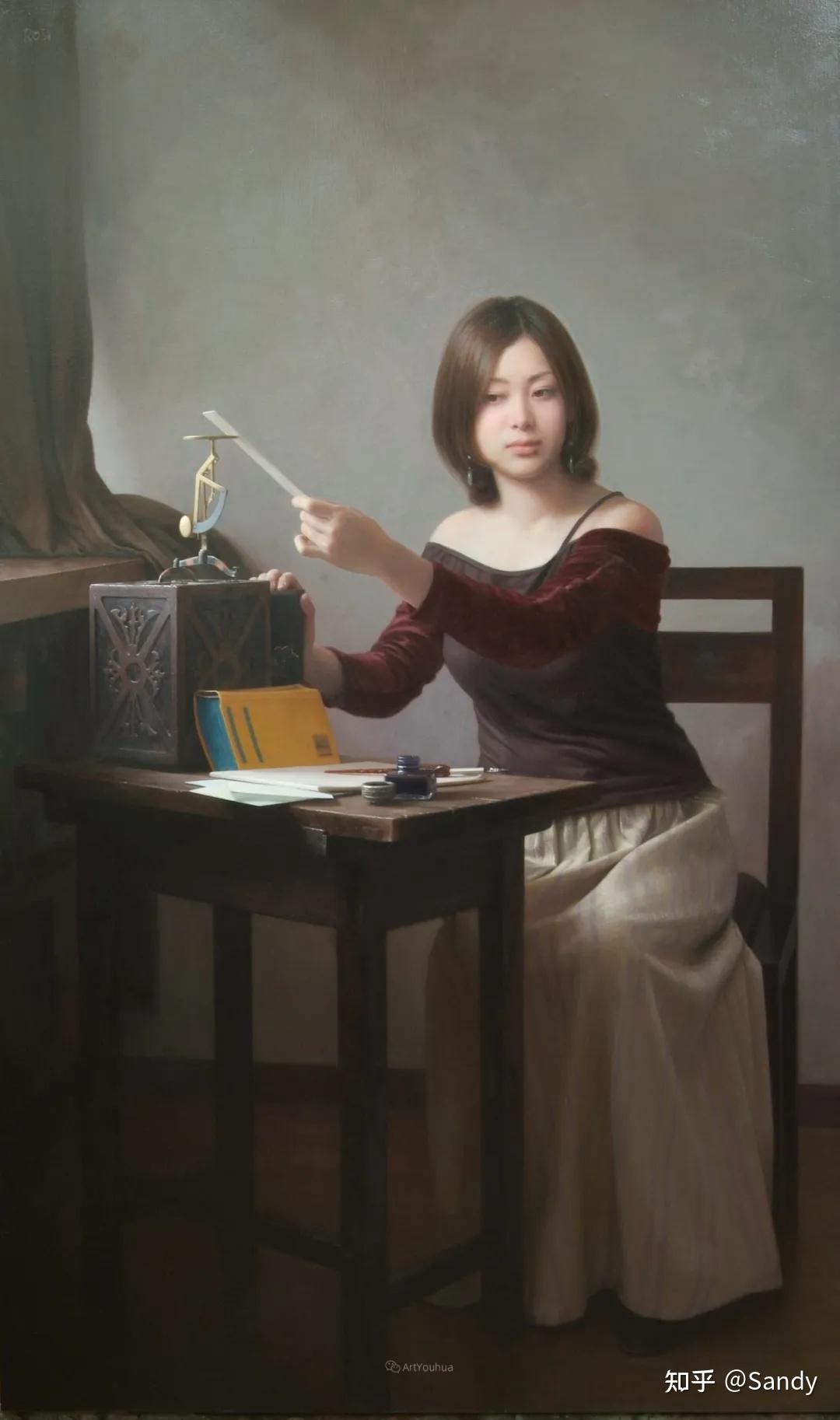 他的油画静寂精致，有着纯净与忧郁之美- 知乎