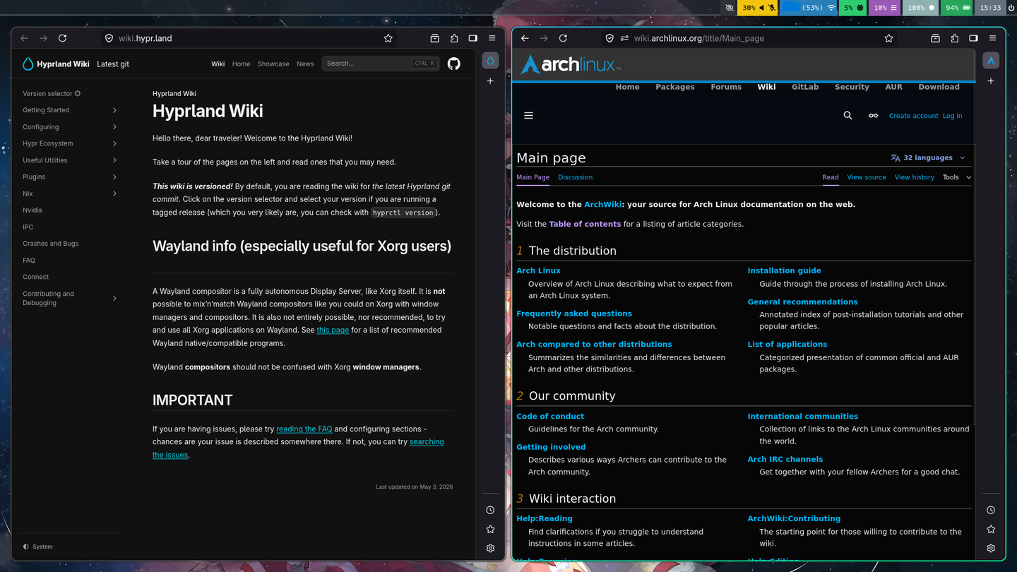 Arch Linux & Hyprland 配置笔记 - 知乎