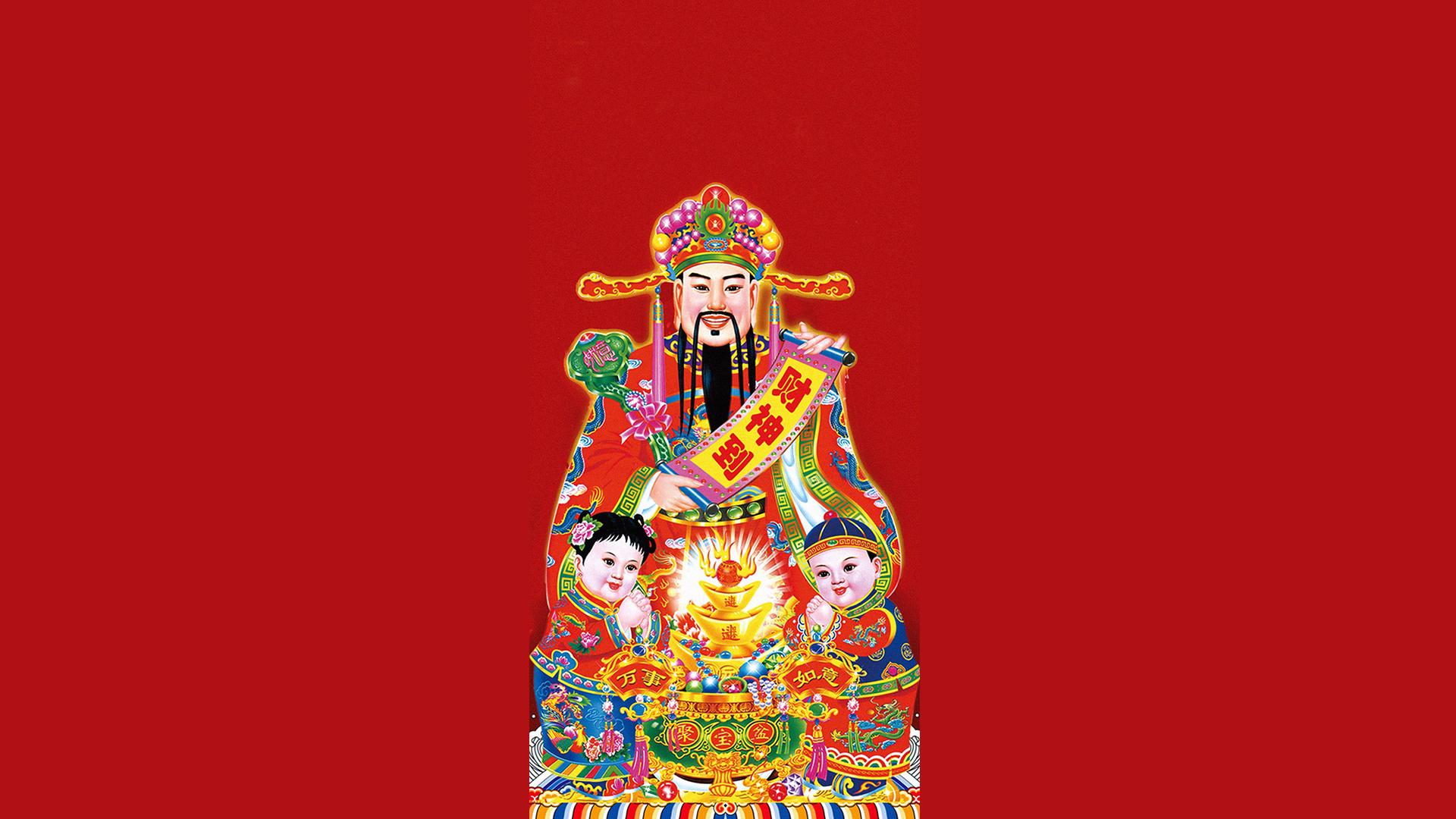 有没有干净清新预示发财的电脑壁纸?