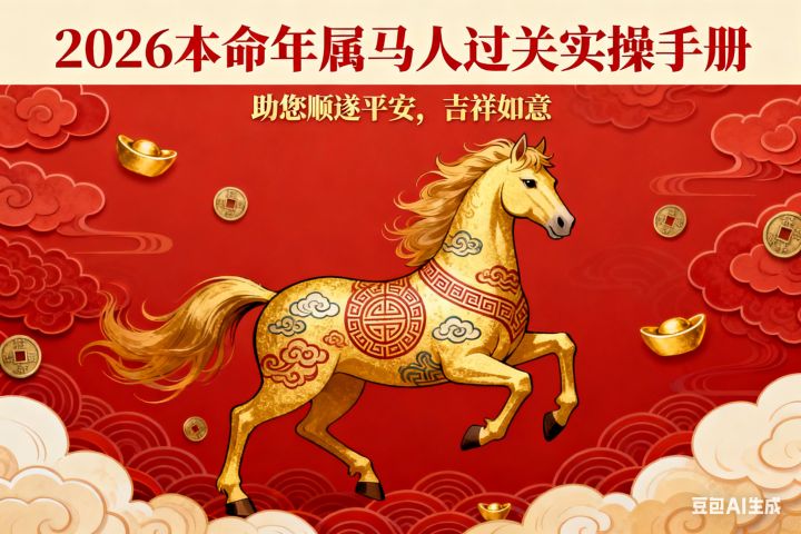 2026本命年,属马人过关实操手册 - 知乎
