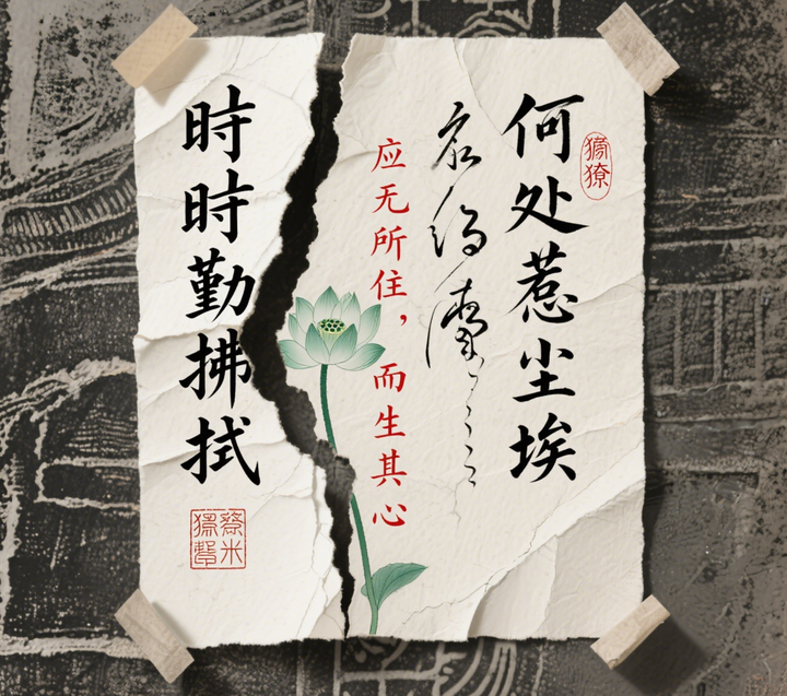 弘忍传衣钵:神秀和慧能的偈句区别 - 知乎