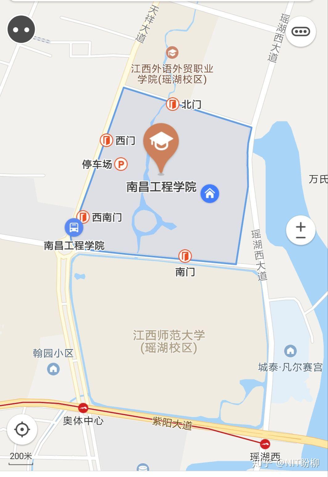 南昌工程学院校内地图图片