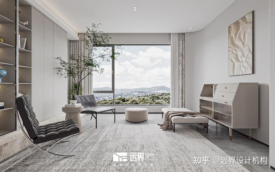 190㎡ 极简私宅，诧寂风 · 寻味生活本真！ - 知乎