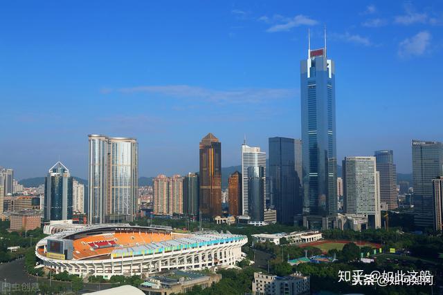 广州,250米以上摩天大楼一览 - 知乎