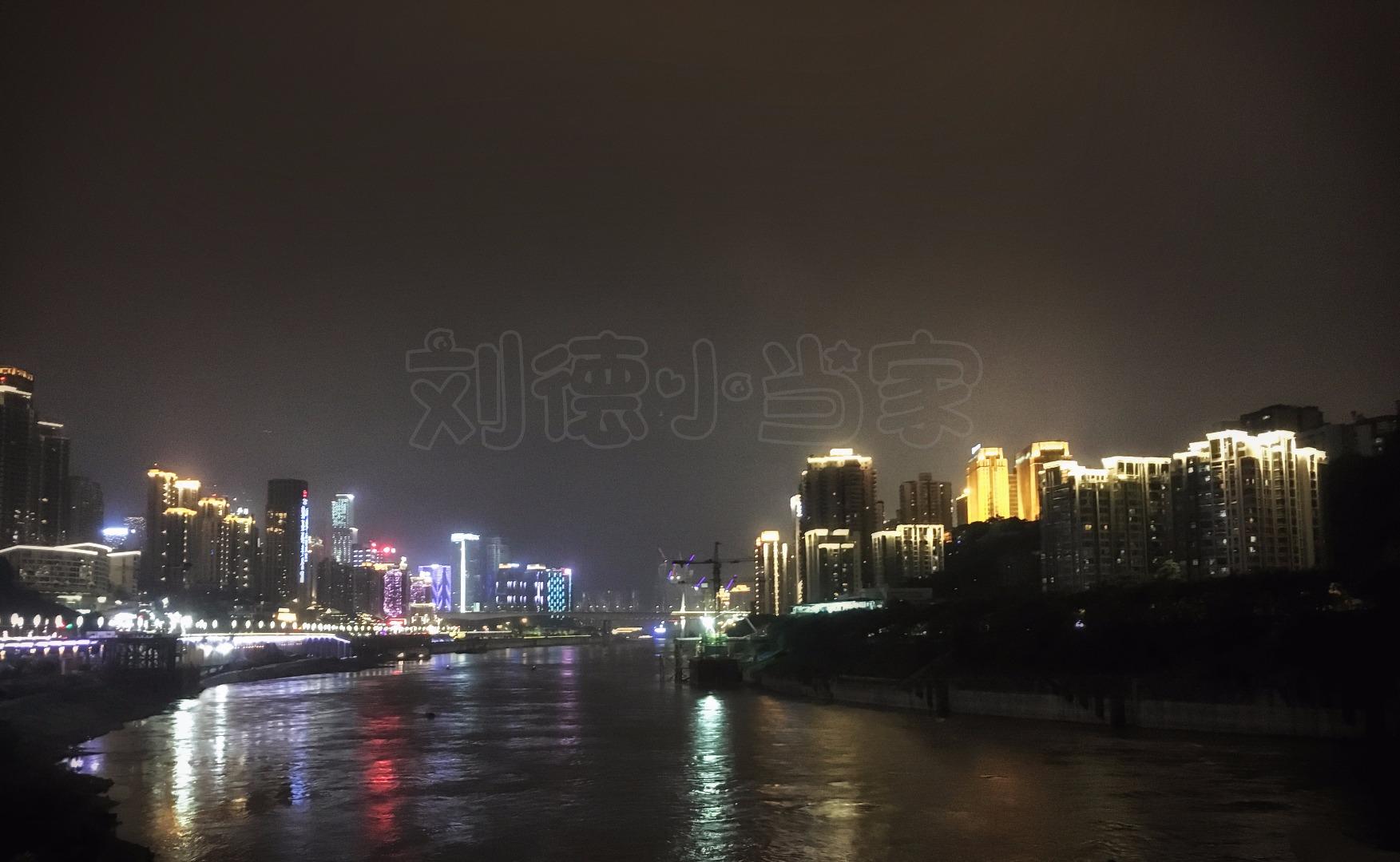 滨江路夜景 - 重庆市江北区人民政府