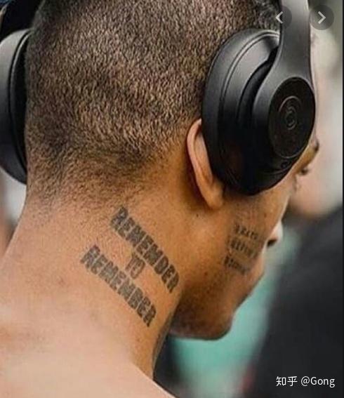 xxxtentacion都有哪些纹身