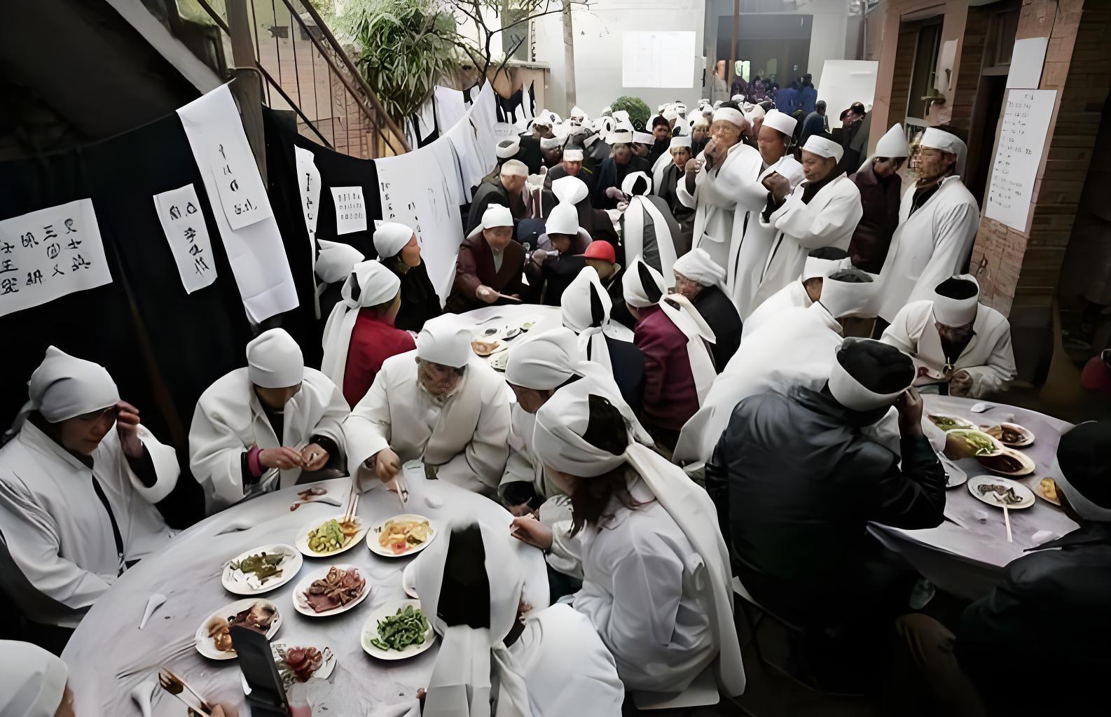 为什么明明是葬礼可是在吃席的时候人们还是有说有笑