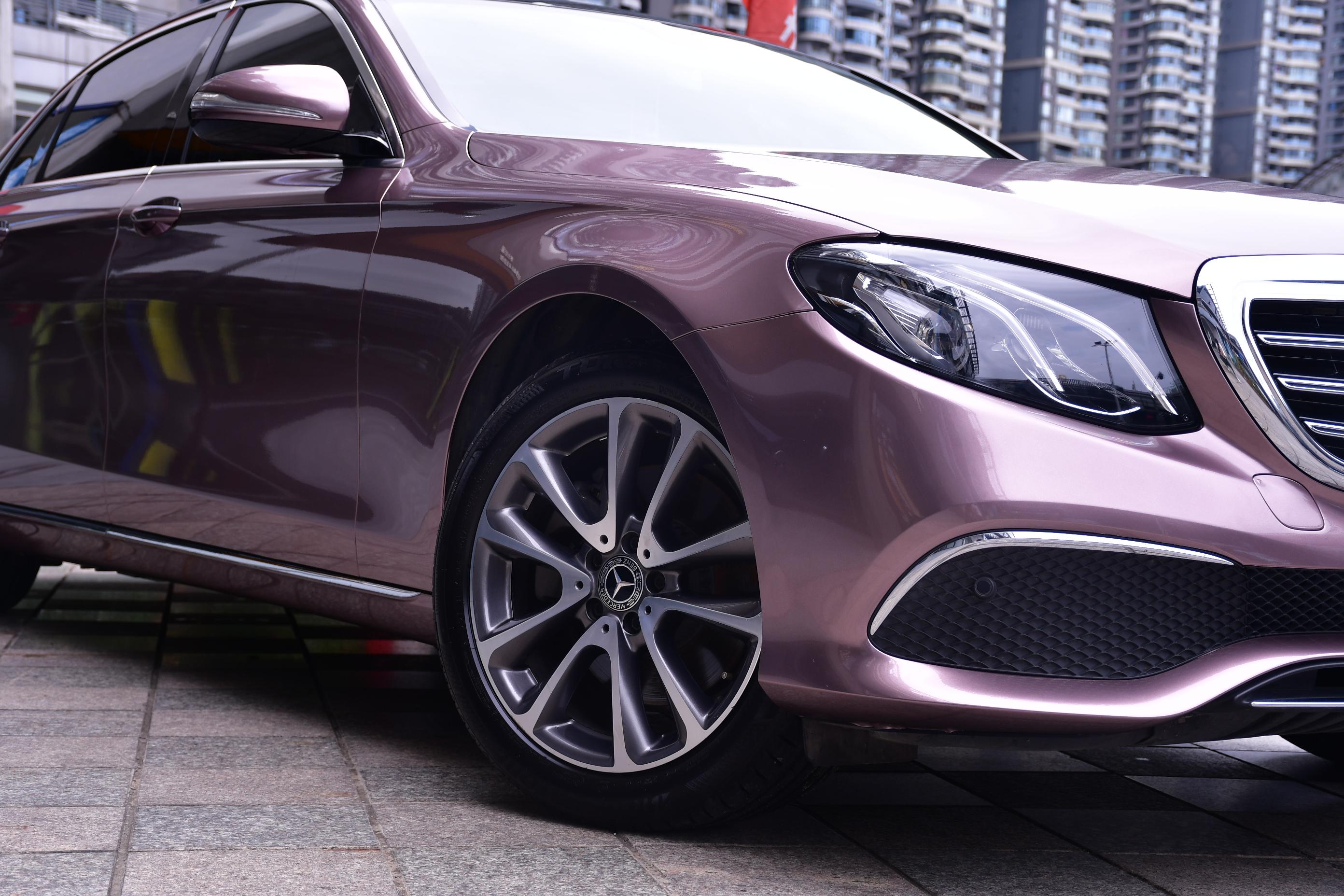 保时捷冰梅粉换个车看看效果