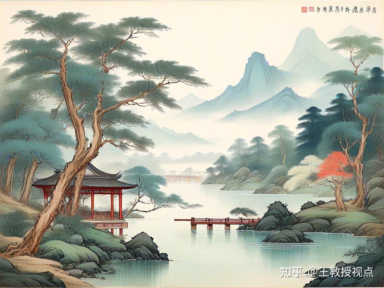 工笔重彩：中国传统经典中国画的魅力 - 知乎