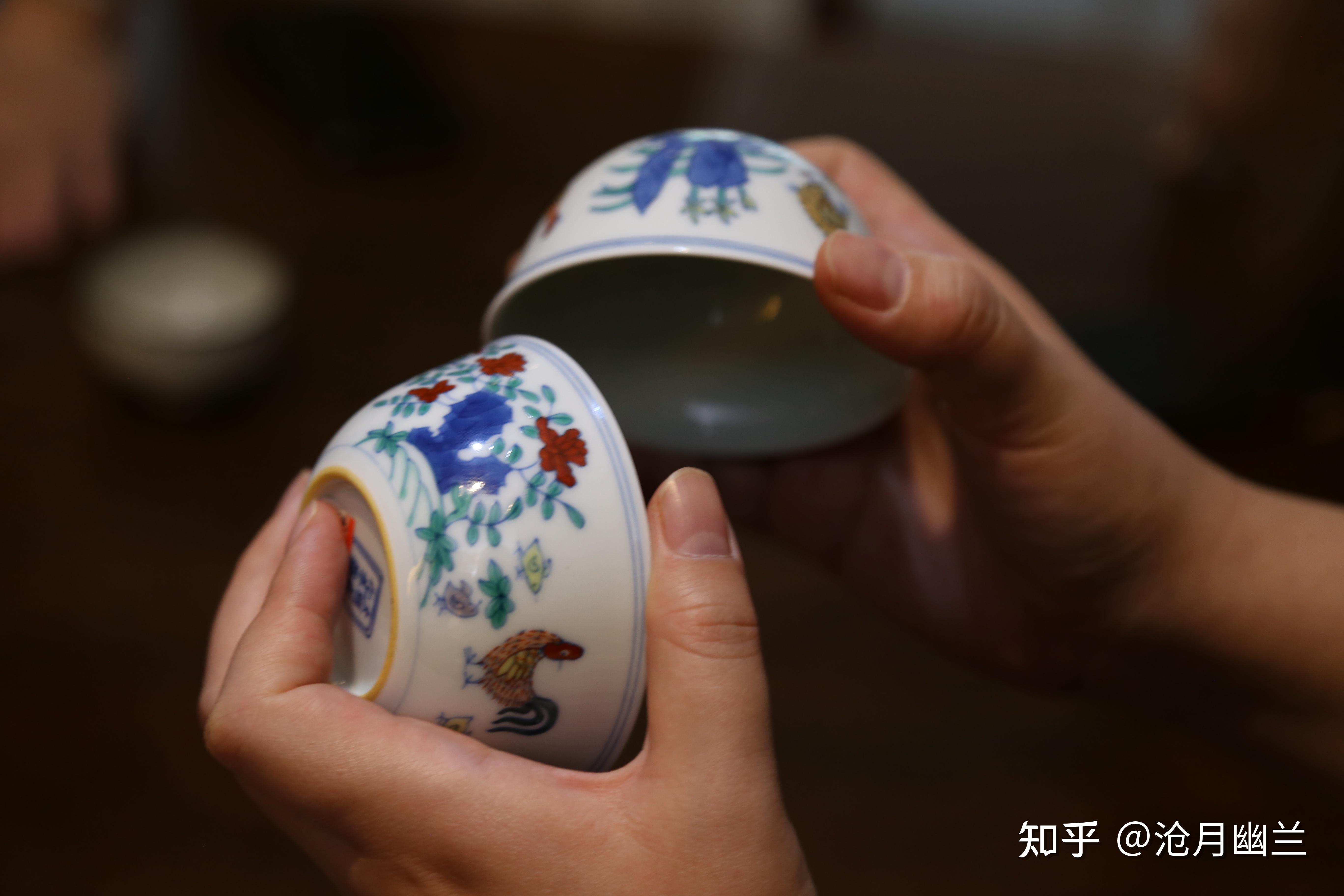 知名茶器【斗彩鸡缸杯】 - 知乎