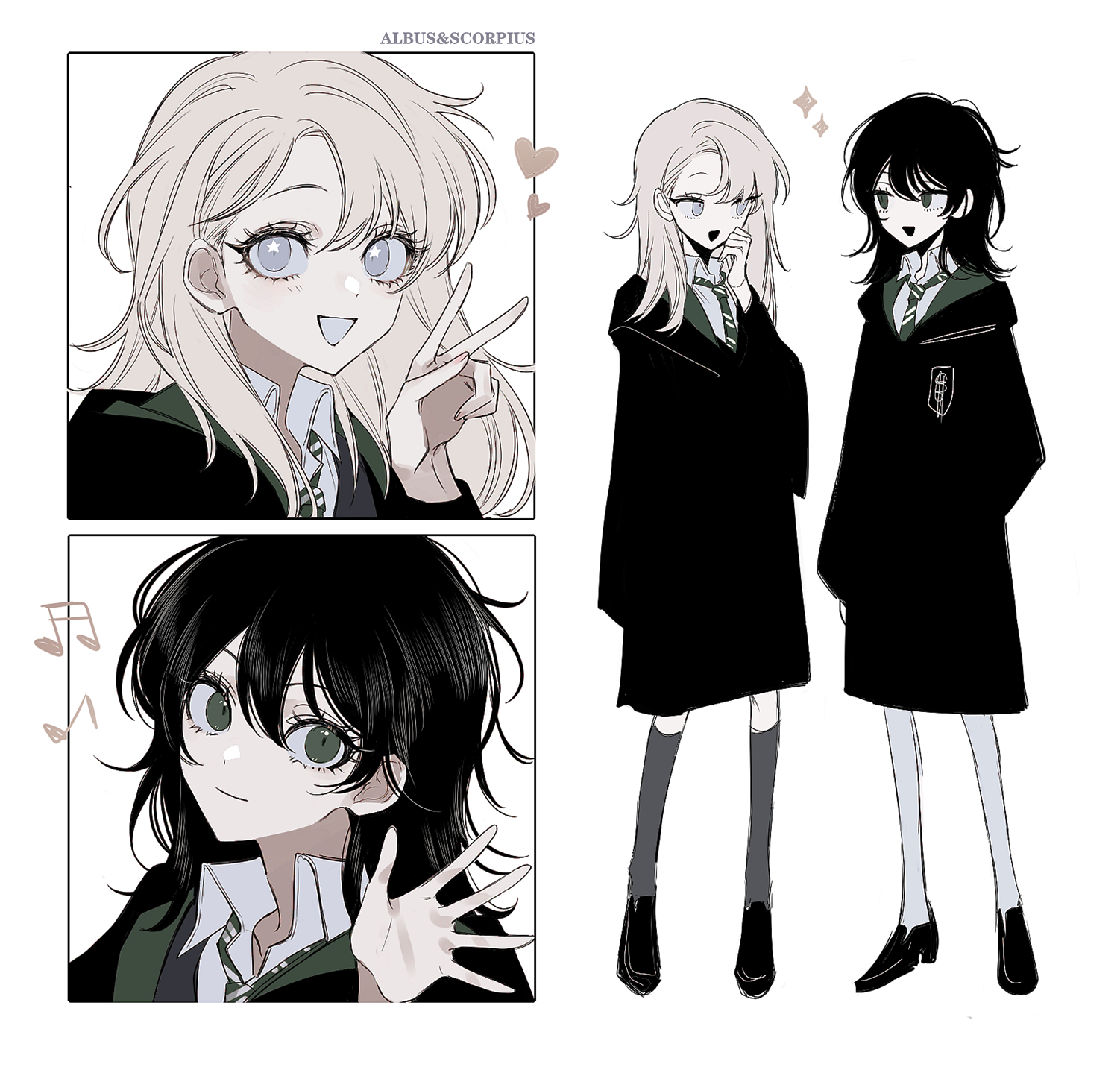 请问这两个人物叫什么出自哪里