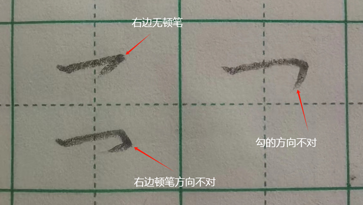 书法老师带你练字。第六篇：勾 （1）横勾 - 知乎