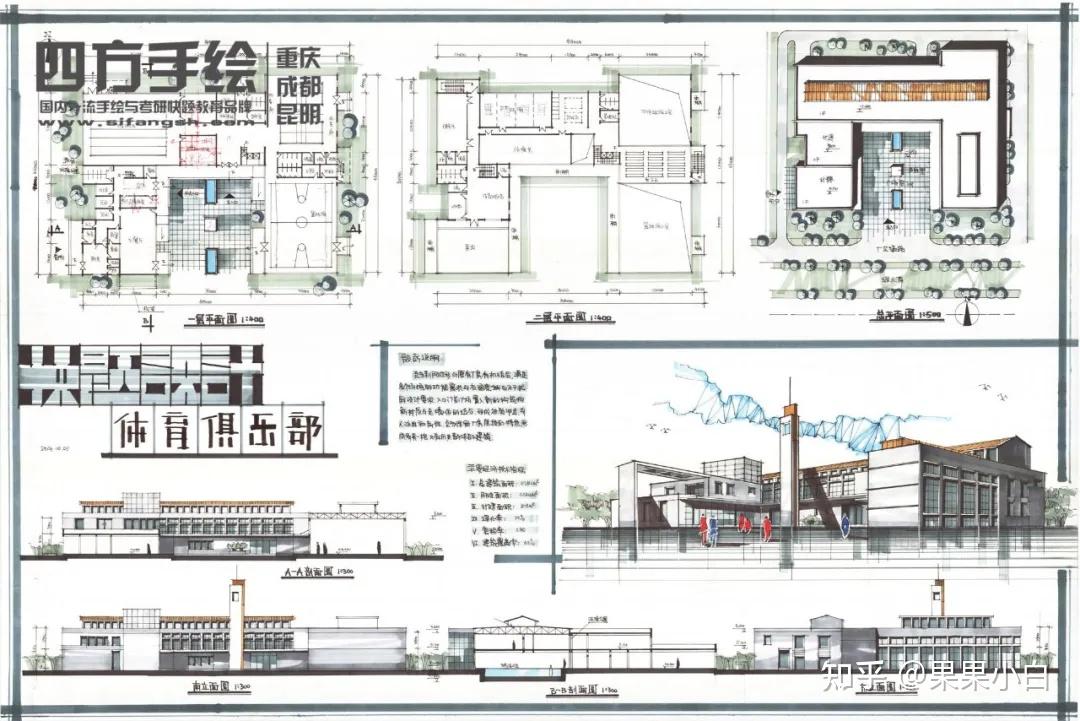 【建筑快题】免费领取500张精品分类建筑快题高清扫描版作品！建筑快题 - 知乎