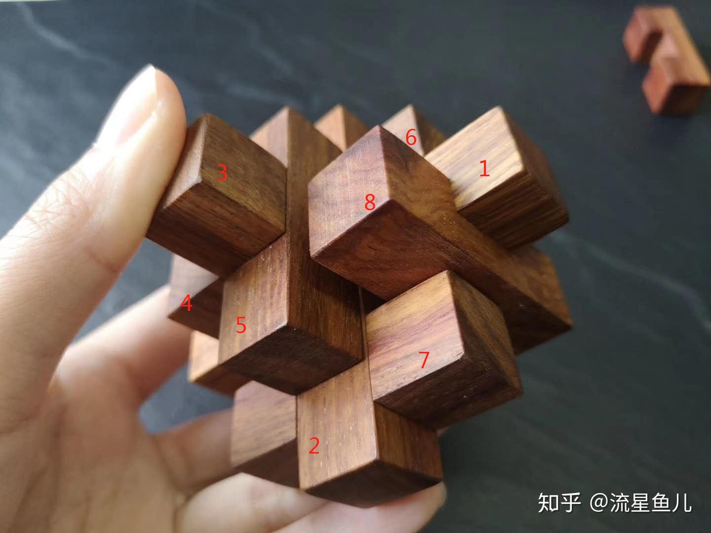 9根鲁班锁和以往的不同怎么组装