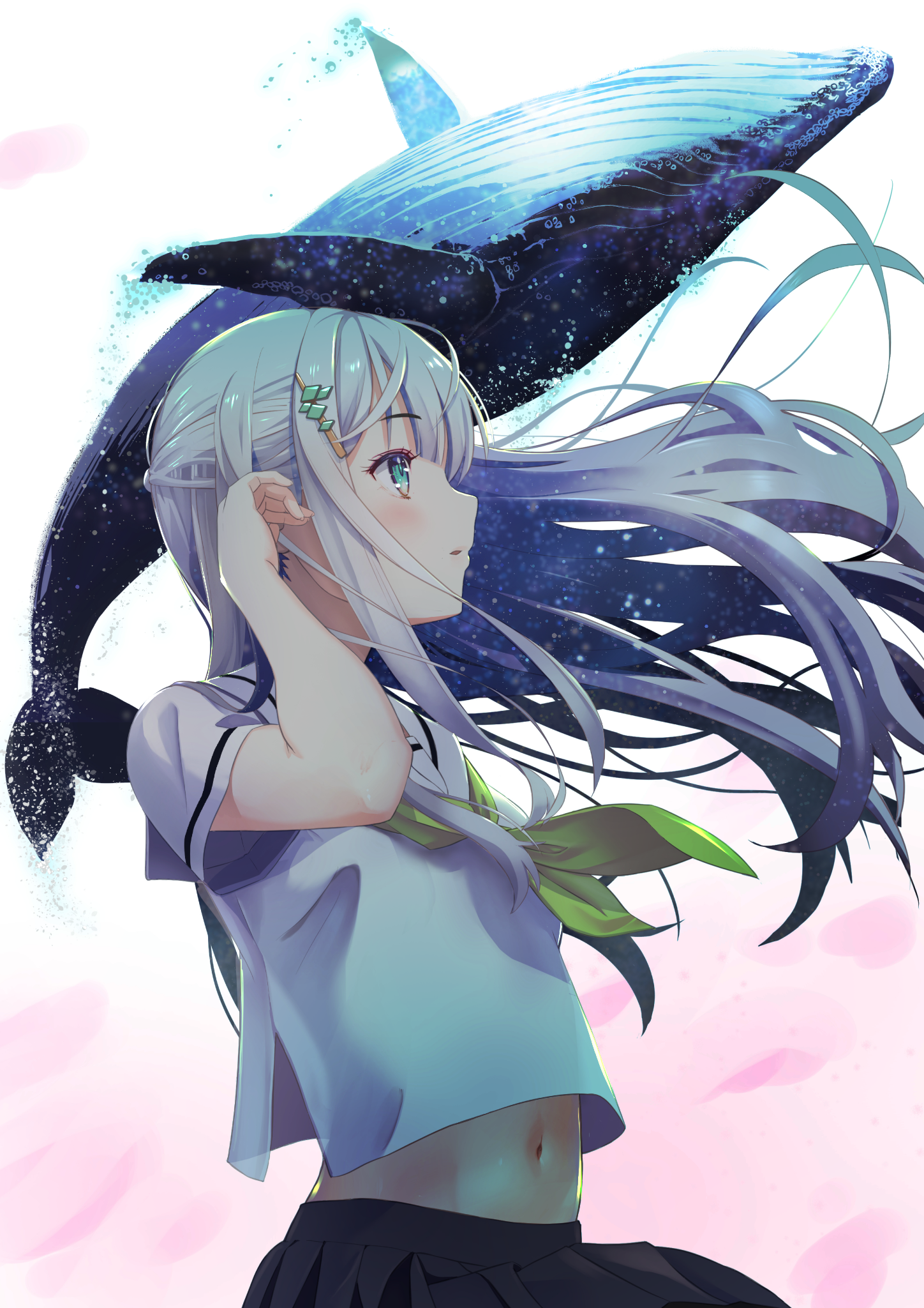 有没有唯美的动漫女生头像