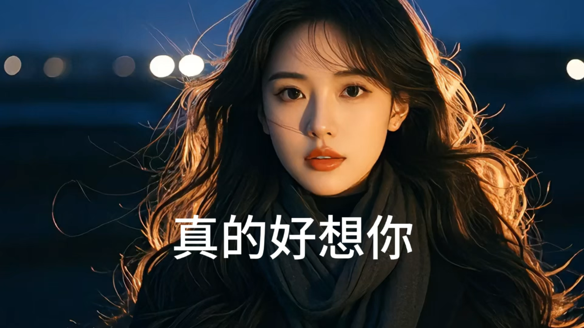 周冰倩原唱歌曲真的好想你旋律响起你想起了谁呢