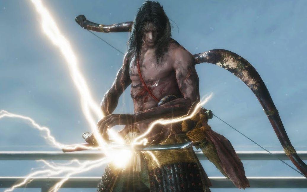 位置:天守阁最上层 苇名流道场第十五个,苇名弦一郎萝卜特伤害很高