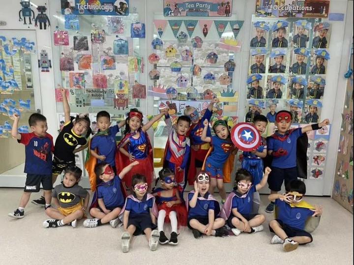  superhero day in sea dragon class 