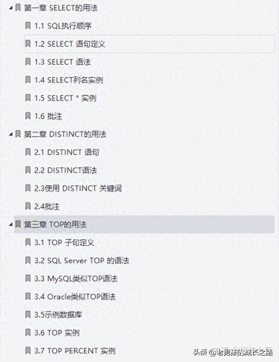 从GitHub火到头条!这套万人期待的 SQL 成神之路PDF,终于开源了! - 知乎