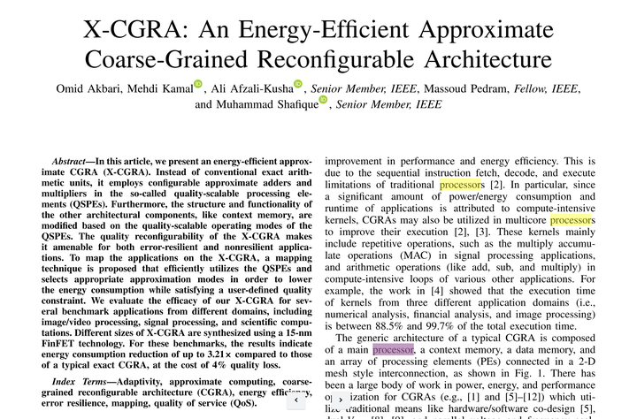 x-cgra-an-energy-efficient-approximate-coarse-grained