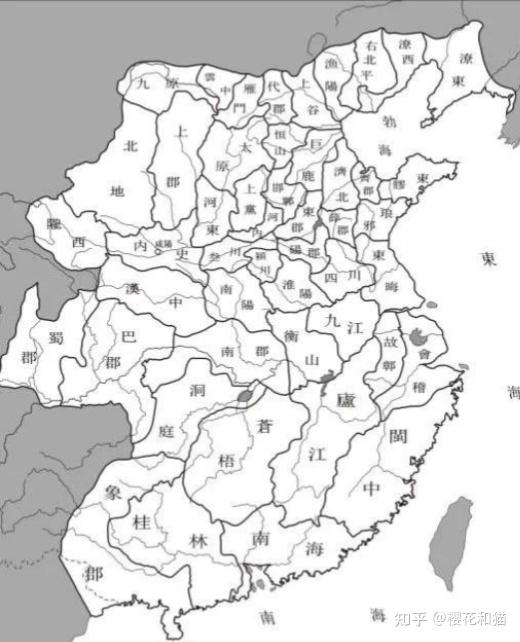 秦朝疆域有多大？共分为多少个郡？ - 知乎