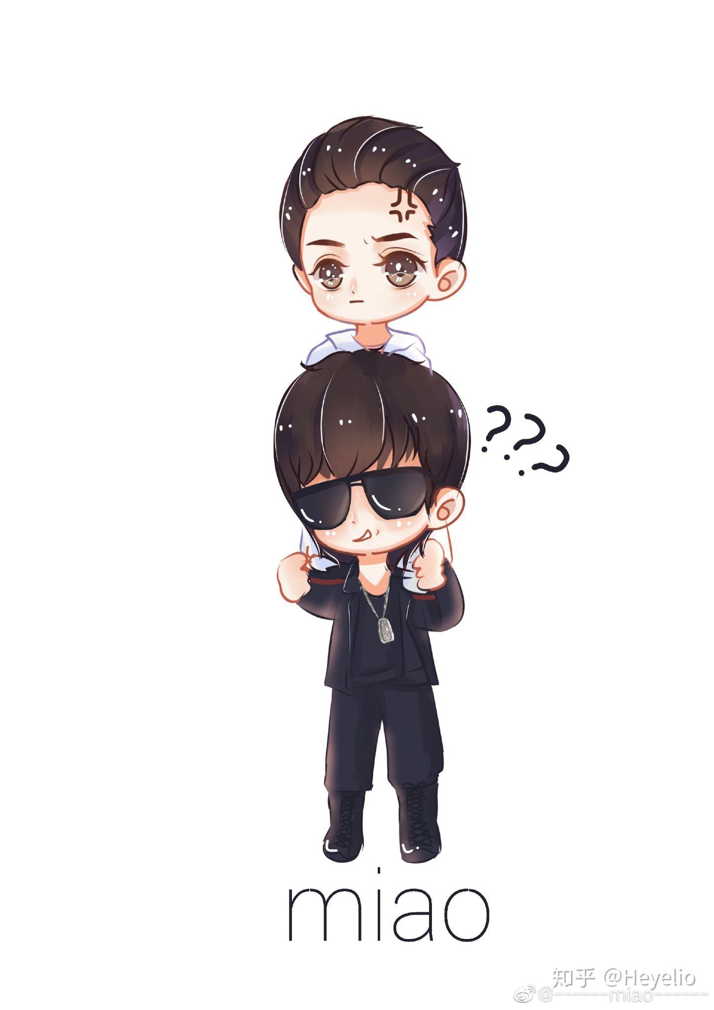 求盗墓笔记铁三角和花花黑瞎子的合影动漫的! - 知乎