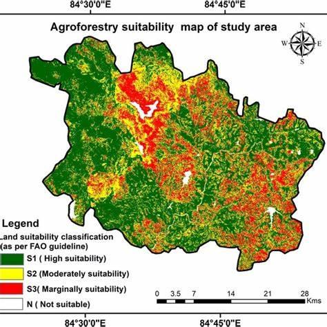 绘制美国中西部农林业的社会生态适宜性图