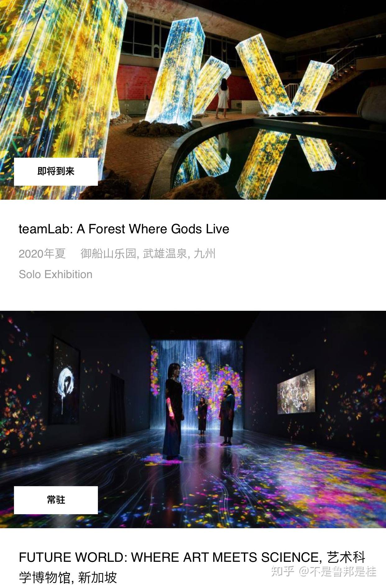 典型知名的数字媒体艺术作品