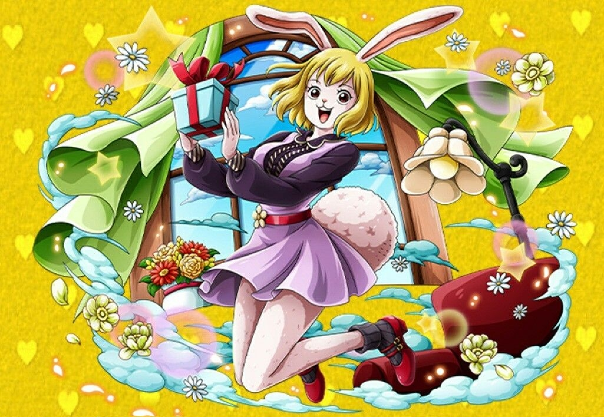 海贼王里加洛特这么萌为什么找不到好看的壁纸呢