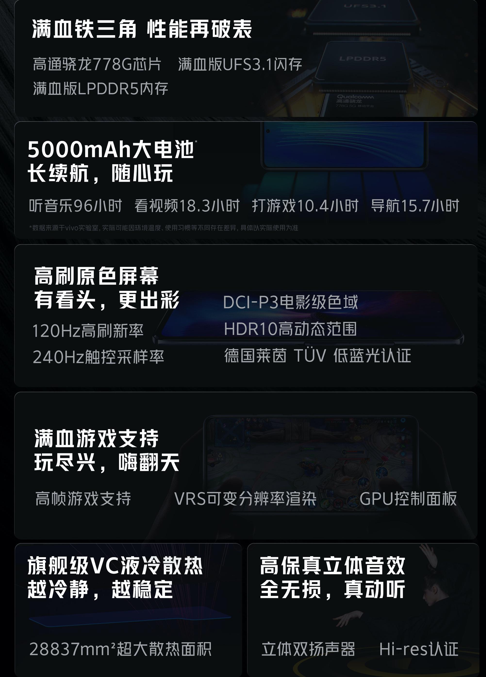 vivo iqoo z5参数图片