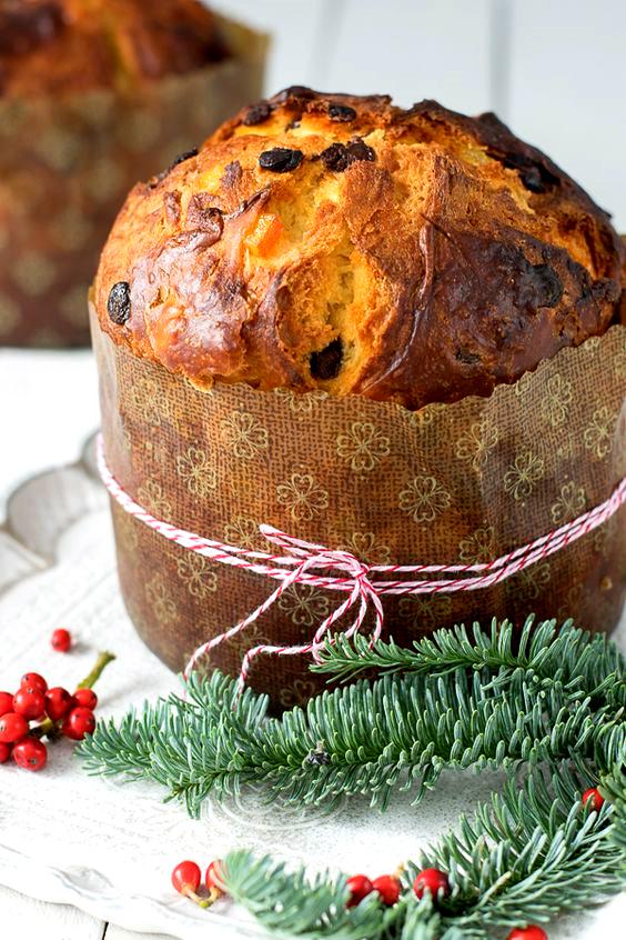 来自意大利的潘娜托尼 panettone~这是米兰人圣诞的节庆面包