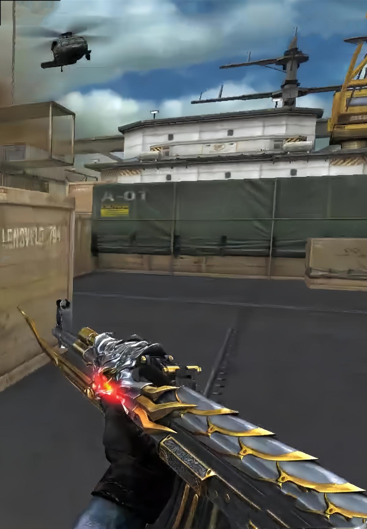 穿越火线地图白屏?