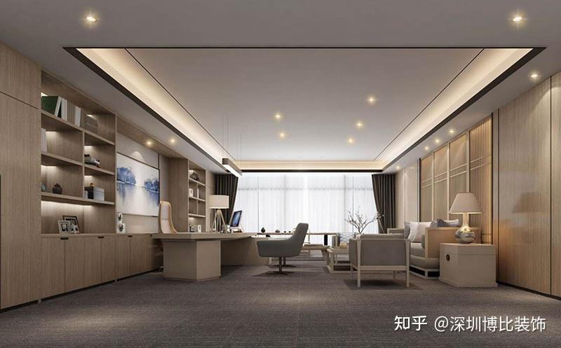 新中式办公室设计风格有哪些特点? - 知乎