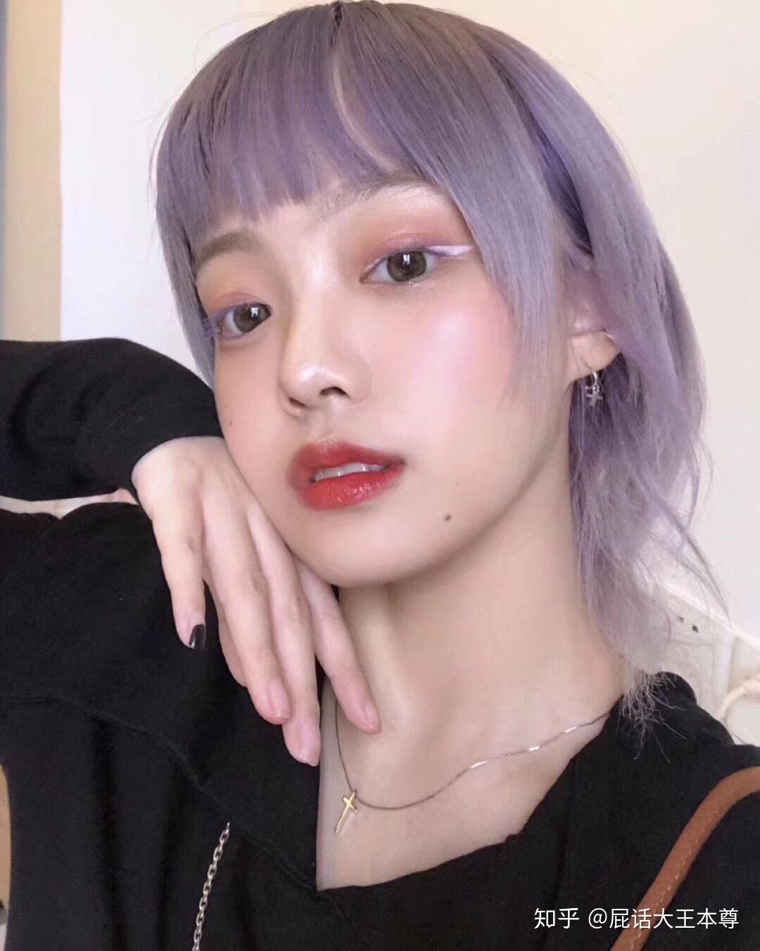 漂过的头发染什么颜色比较好啊